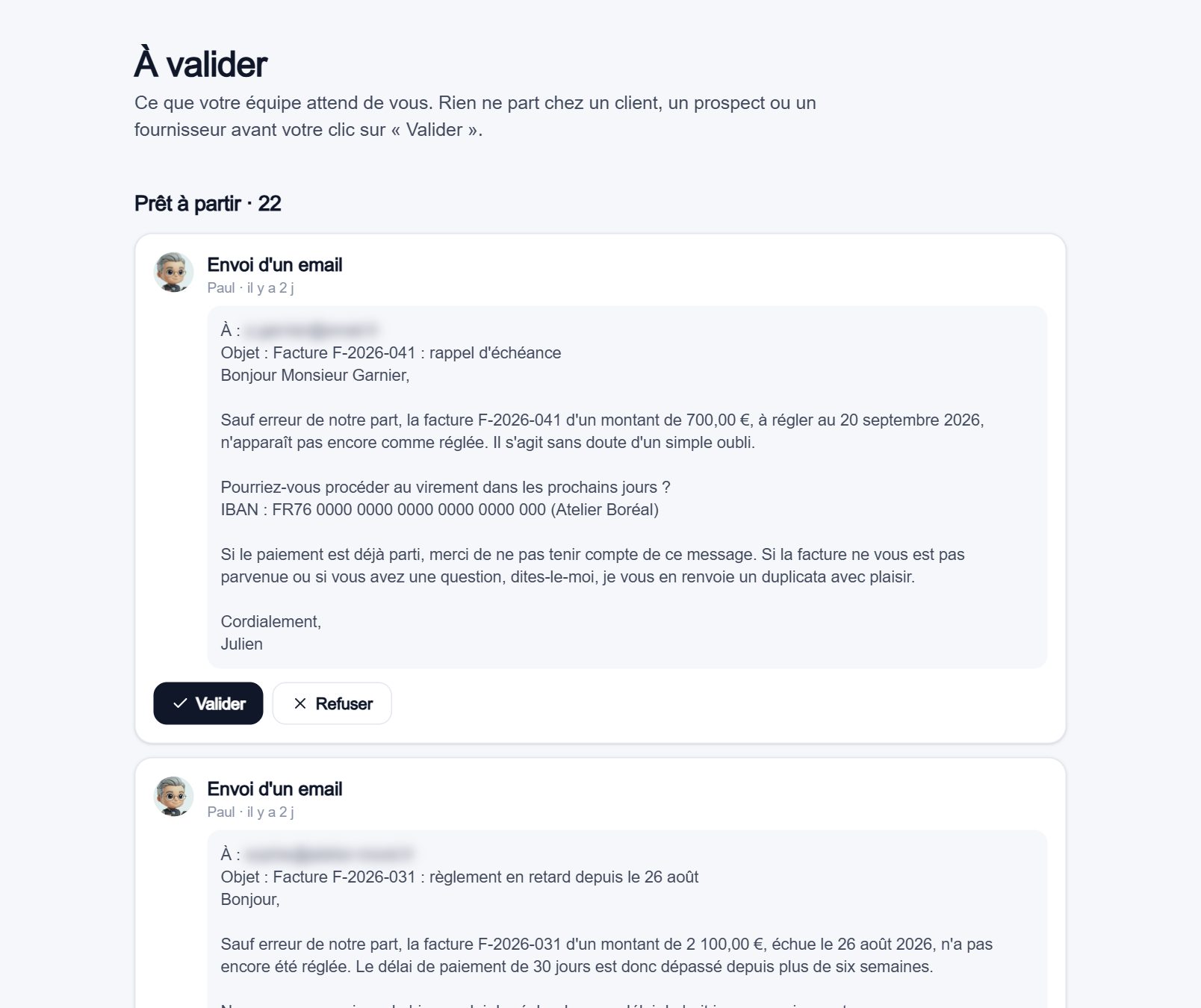 « À valider » : ce que votre équipe attend de vous